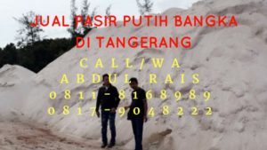 Jual Pasir Putih Bangka Di Tangerang