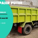 Sewa Dump Truck dan Jual Pasir Putih di Tigaraksa Hubungi 08118168989