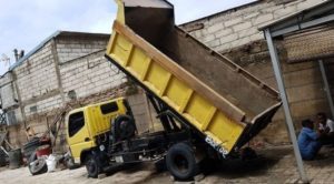 Sewa Dump Truck dan Jual Pasir Putih di Medan Satria Hubungi 08118168989