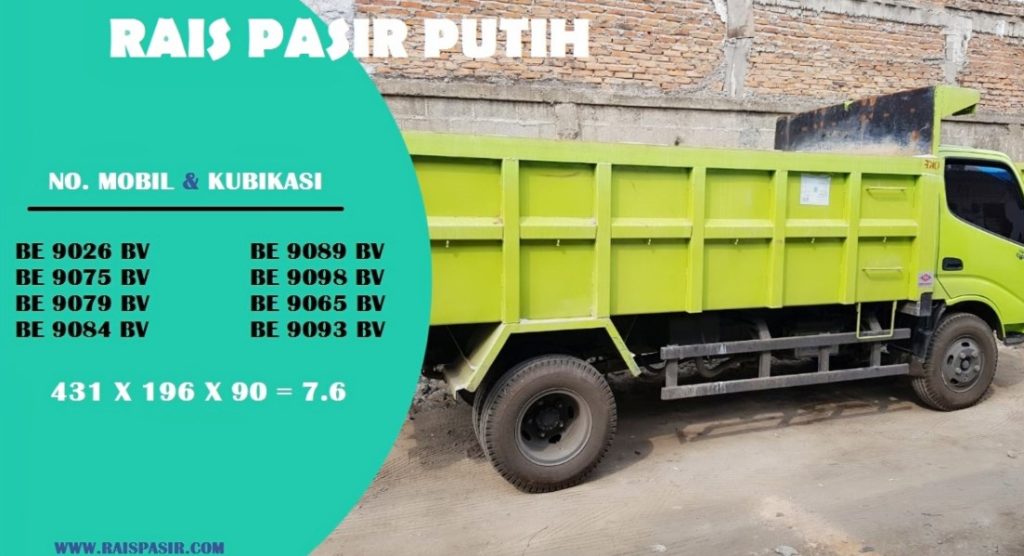 Sewa Dump Truck Jual Pasir Putih Jual Baja Ringan Pondok Labu Hub 08118168989