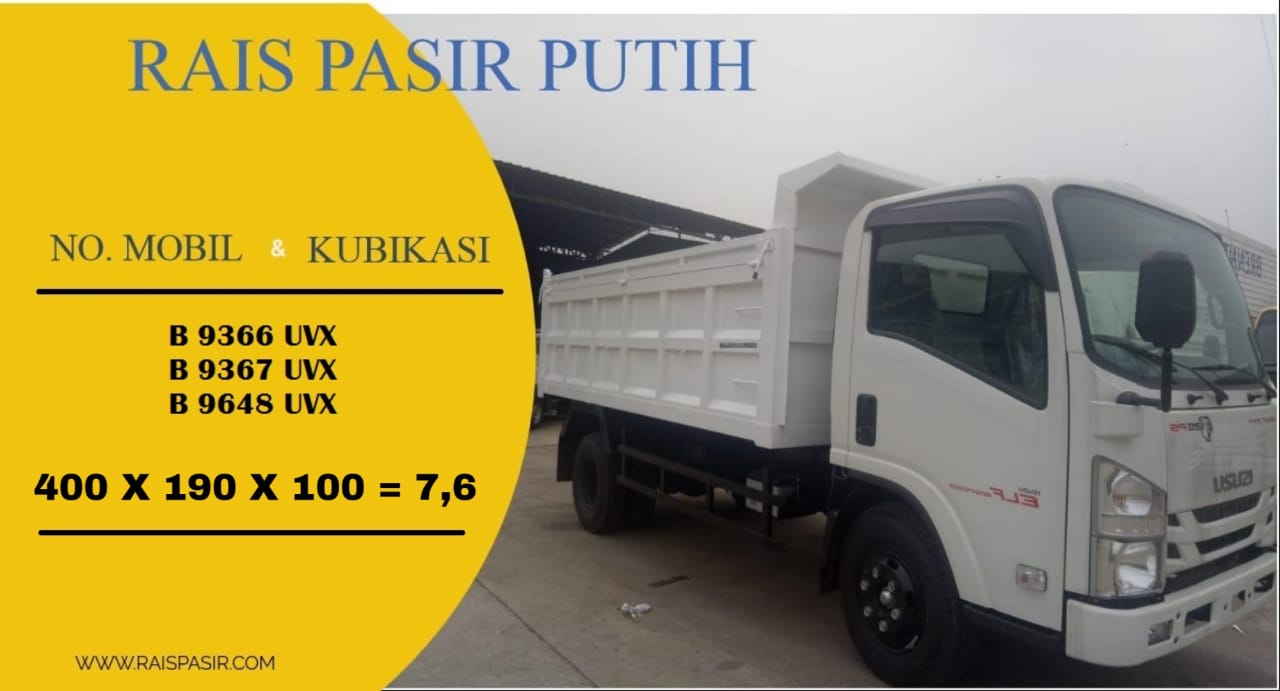 Jual Pasir Bangka Jakarta Dengan Ukuran Truk Real