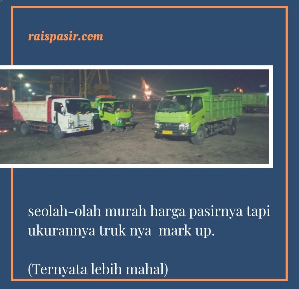 Jual Pasir Putih Bangka Dengan Ukuran Truck Real dan Bergaransidi Jakarta