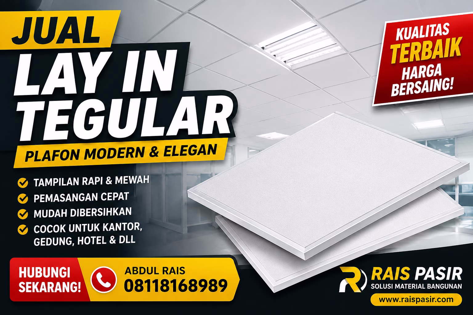 lay in tegular