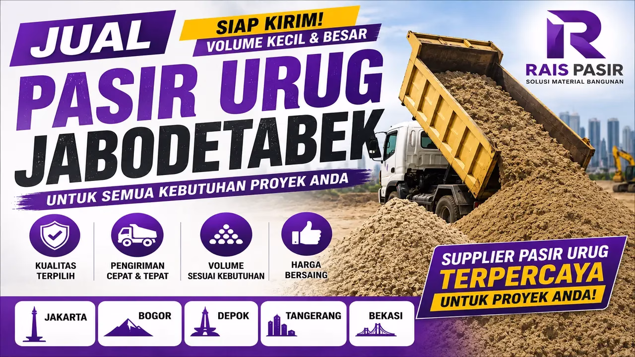 jual pasir urug murah jabodetabek
